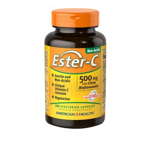 American Health, Ester-c With Citrus Bioflavonoids, 500 mg, 120 Vegicaps