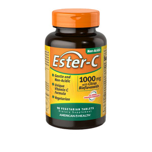 American Health, Ester-c With Citrus Bioflavonoids, 1000 mg, 90 Vegitabs