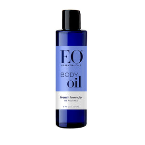 EO Products, Body Oil, French Lavender 8 oz