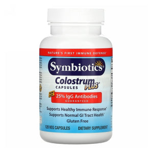 Symbiotics, Colostrum Plus W/bio-lipid, 120 Caps