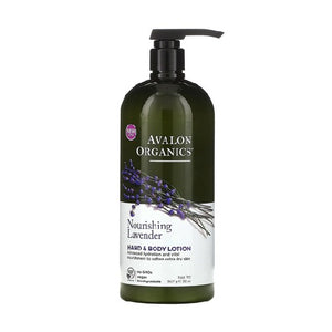 Avalon Organics, Hand and Body Lotion, Lavender,32 Oz