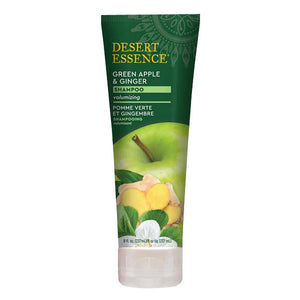 Desert Essence, Green Apple and Ginger Shampoo, 8 Oz