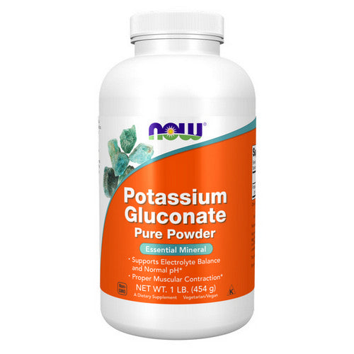 Now Foods, Potassium Gluconate, 1 Lb