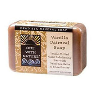 One with Nature, Almond Bar Soap, Vanilla Oatmeal, 7 Oz