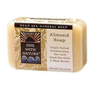 One with Nature, Almond Bar Soap, Almond, 7 Oz