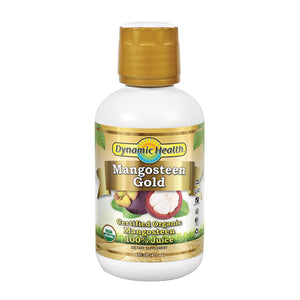 Mangosteen Gold 100% Pure, 16 Oz by Dynamic Health Laboratories