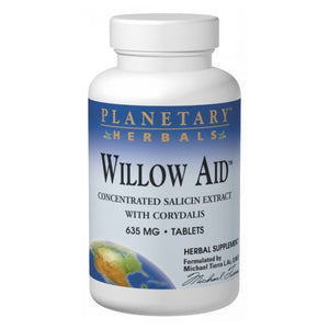 Planetary Herbals, Willow Aid, 30 Tabs