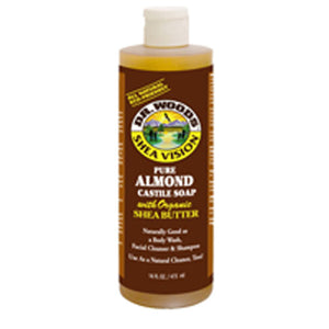 Almond Soap With Shea Butter, 16 Oz by Dr.Woods Products