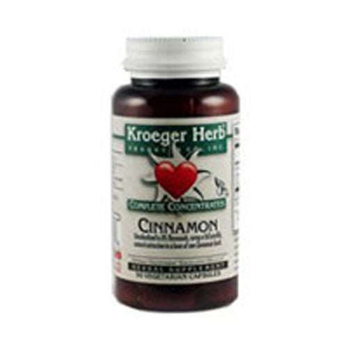 Kroeger Herb, Cinnamon Complete Concentrates, 90 Cap