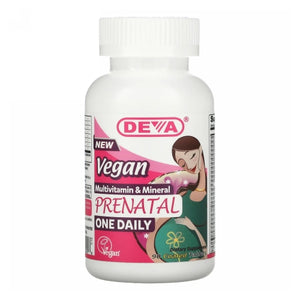 Deva Vegan Vitamins, Prenatal Multivtamn, 90 Tab