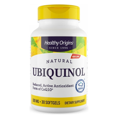 Healthy Origins, Ubiquinol, 100 MG, 30 Softgels