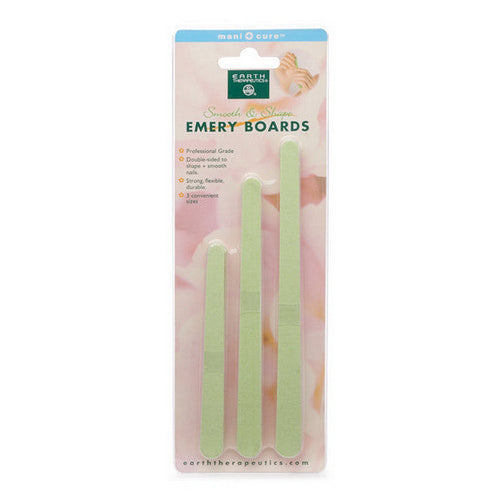 Earth Therapeutics, Assorted Emery Boards, 15 Count