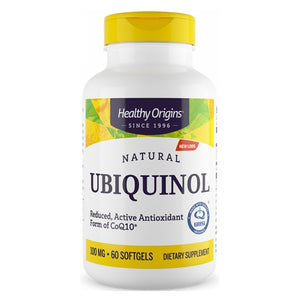 Healthy Origins, Ubiquinol, 100 MG, 60 Softgels