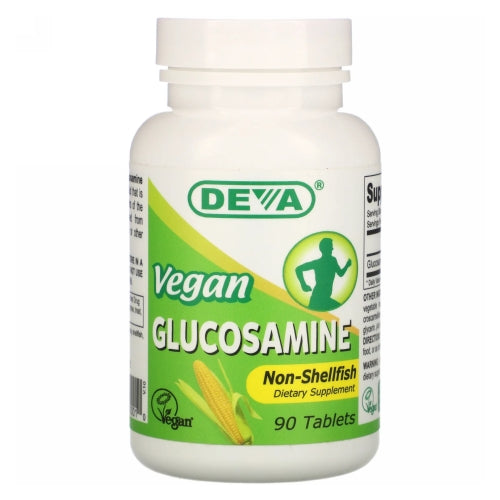 Deva Vegan Vitamins, Vegan Glucosamine, 90 Tab