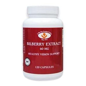 Vita plus, Bilberry Extract, 60 MG, 120 CAPS