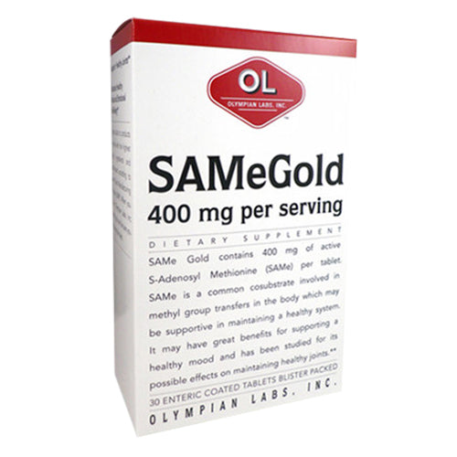 Olympian Labs, SAMe Gold, 400 mg, 30 tabs