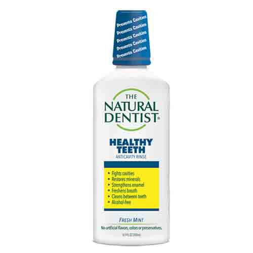 Natural Dentist, Healthy Teeth Anticavity Rinse Fresh Mint, 16.9 OZ