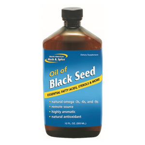 North American Herb & Spice, Black Seed Plus Oil, 12 OZ