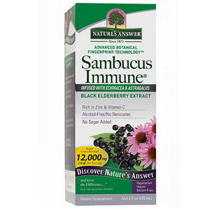 Nature's Answer, Sambucus Immune Support, 4 oz