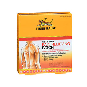 Tiger Balm, Tiger Balm Pain Relieving Patch, 4x2.75 inch, Count of 1