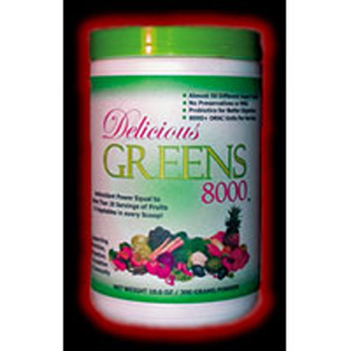 Greens World Inc, Delicious Greens, 8000 Berry 10.6 Oz
