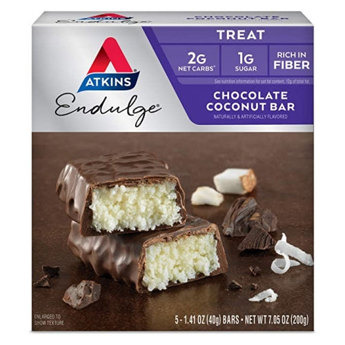 Atkins, Endulge Bar, Chocolate Coconut 5 Pack