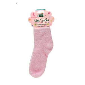 Earth Therapeutics, Aloe Infused Socks, Pink 1 Pair