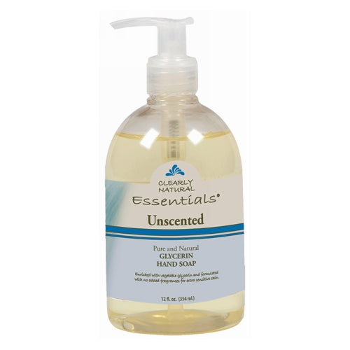 Clearly Natural, Liquid Soap Unscented With Pump, 12 Oz