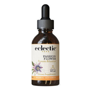 Eclectic Herb, Passion Flower, 1000 mg, 2 Oz Alcohol free