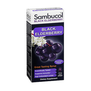 Sambucol, Sambucol Black Elderberry Immune System Support, 4 oz