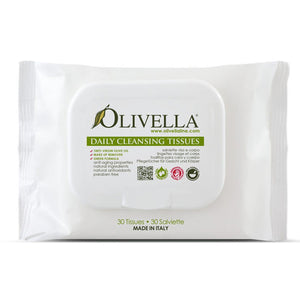 Olivella, Facial Cleansing Tissues, 30 PK
