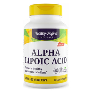 Healthy Origins, Alpha Lipoic Acid, 600 Mg, 60 Caps