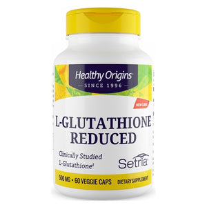 Healthy Origins, L-Glutathione, 500 Mg, 60 Caps