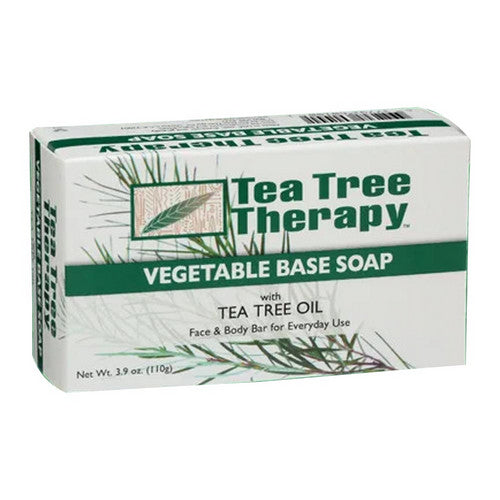 Tea Tree Therapy, Tea Tree Vegetable Base Soap, 3.5 Oz