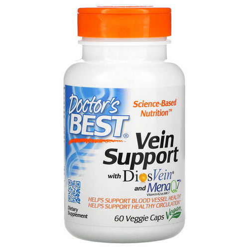 Doctors Best, Best Vein Support Featuring DiosVein, 60 Veggie Caps
