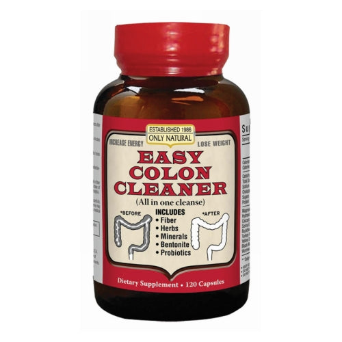 Only Natural, Easy Colon Cleaner, 120 Caps