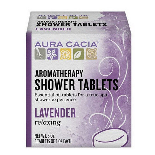 Aura Cacia, Shower Tablets, Lavender 3 tablets