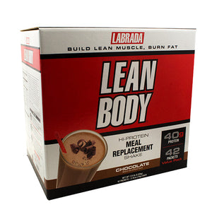 LABRADA NUTRITION, Lean Body Powder, Chocolate  42 CT