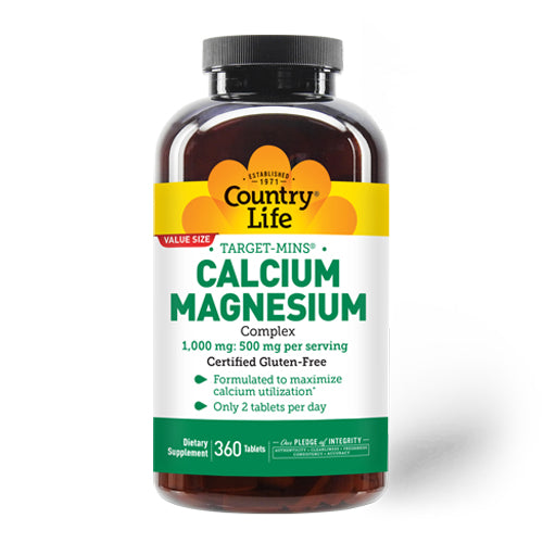 Country Life, Calcium-Magnesium Complex, 360 Tabs