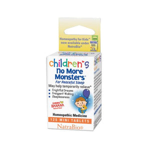 Herbs For Kids, No More Monsters, Banana 125 Tabs