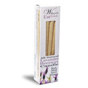 Wallys Natural Products, All Natural Beeswax Candle, Lavender