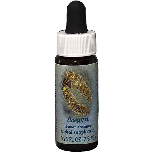 Flower Essence Services, Aspen Dropper, 0.25 oz