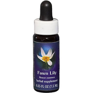 Flower Essence Services, Fawn Lily Dropper, 0.25 oz
