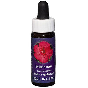 Flower Essence Services, Hibiscus Dropper, 0.25 oz