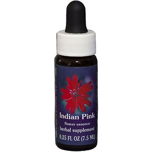Flower Essence Services, Indian Pink Dropper, 0.25 oz