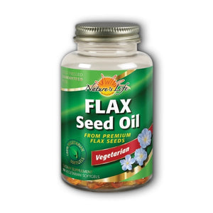 Health From The Sun, Flaxseed Oil, 100% Vegetarian 90 Softgels
