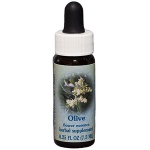 Flower Essence Services, Olive Dropper, 0.25 oz