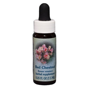 Flower Essence Services, Red Chestnut Dropper, 0.25 oz
