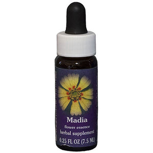 Flower Essence Services, Madia Dropper, 0.25 oz