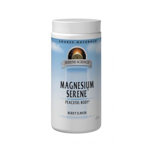 Source Naturals, Magnesium Serene, Berry Flavor 500 gm